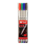 Pack X 3 Estuche Microfibra Filgo Liner 038 0,4 Mm  X 4 