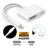 Cable Adaptador De Tv Lightning A Hdmi Digital Av Para Apple