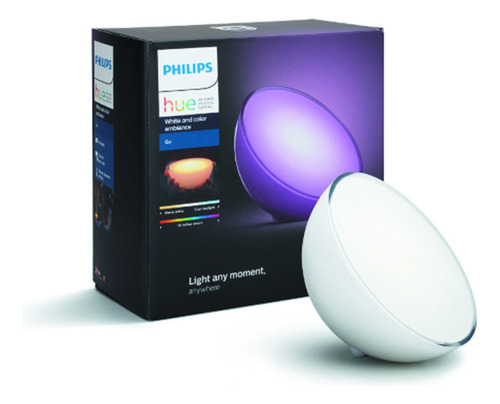 Philips Hue Go Lampara Portátil Led Blanco Y Pantalla Rgb