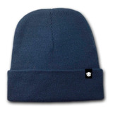 Gorro De Lana Beanie Unisex Azul Oscuro Avershy Mini.