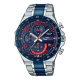 Relógio Casio Eqs-920tr-2adr Edifice Toro Rosso-azul