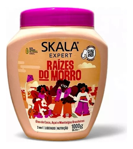 Creme De Tratamento Raízes Do Morro 1kg Skala