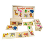 Domino Madera Infantil Juego Didáctico Sz-063