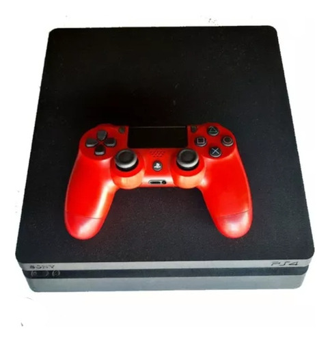 Playstation 4 Slim Con Joystick Rojo Más Juegos