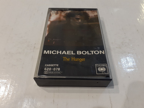 The Hunger, Michael Bolton - Cassette 1987 Nacional Ex