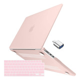 Funda Batianda Para Macbook Air 13 M2 + C/teclado Pink