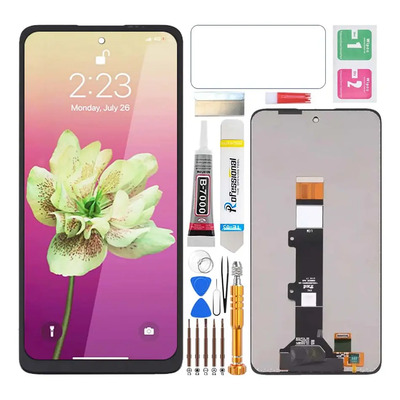 Pantalla LCD táctil Moto G22 Incell para reparación color negro | MercadoLibre