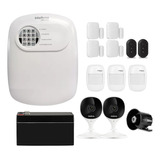 Kit Alarme 7 Sensores Sf C/ 2 Câmeras Full Hd Wifi Intelbras