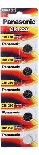Panasonic Tamaño De Pilas 3 V De Litio Cr1220 (5 Unidades)