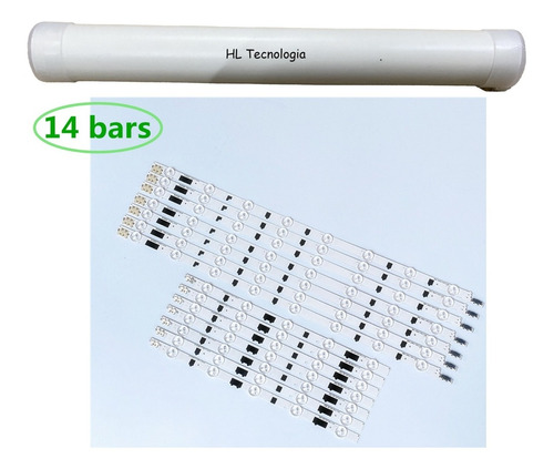 Barra De Led Para Un40f5500 Un40f6400 14bars