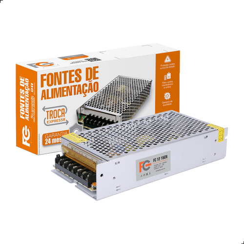 Fonte Fca Fc1215a 15a 12v Chaveada Colmeia