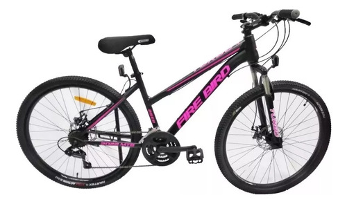 Bicicleta Mtb Rod 24 21v Ltwoo Firebird Frenos De Disco Rosa