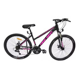 Bicicleta Mtb Rod 24 21v Ltwoo Firebird Frenos De Disco Rosa