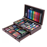 Set De Arte Profesional, Colores Lápices Kit Dibujo 123pcs