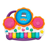 Pianinho Musical Infantil + Percurssão Mundo Bita Fun 573