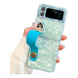 Funda De Concha De Colores Para Samsung Galaxy Zflip 3/4/5