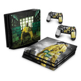 Skin Para Ps4 Pro Adesivo - Modelo 107