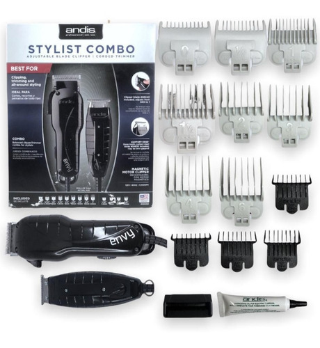 Oferta Andis Stylist Combo Envy + Trimmer Gtx 14 Pz