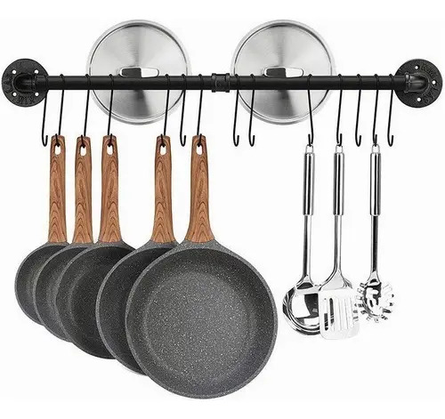Escurridor Organizador Tazas Sartenes Cocina Ollas Ganchos S