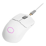 Mouse Gamer Cooler Master Óptico Mm712 19.000dpi Blanco