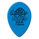 Dunlop 423r1.0 tortex Small Tear Drop Azul 1.0 mm 36/bols