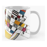 Taza Hd. Tensión Delicada, De Wassily Kandinsky Calidad Prem