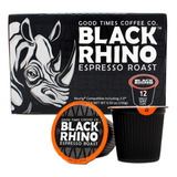 Black Rhino Espresso Roast - Tazas Individuales Para Cafeter