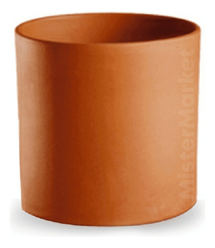 Maceta Cilindro N°30 Deco Terracota Barro Suculentas Blum