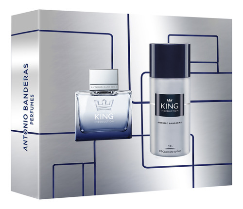 Perfume Hombre Banderas King Of Seduction Edt 100ml +deo Set