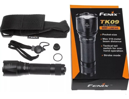 Fenix Linterna Tk09 Led 900 Lumen De Mano Potente Tactica