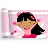 Faixa Border Adesivo Infantil Fadas Fadinhas Menina Kit03