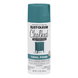 Aerosol Rust Oleum Chalked Pintura Tizada 340gr - Rex Color Azul Costeño - Coastal Blue