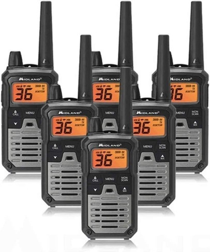 Walkie Talkies T290x6vp4 X-talker 6 Piezas Midland