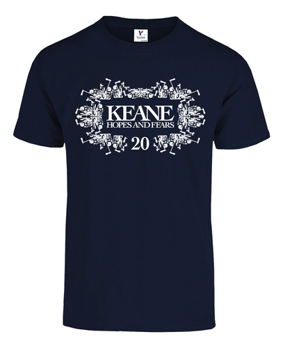 Playeras Keane Rock Alternativo Full Color - 12 Modelos Disp