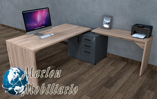 Escritorio Secretarial  Minimalista  Modelo  Moderu