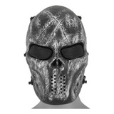 Mascara De Protección Gotcha De Villano Negra Xtreme C Color Negro