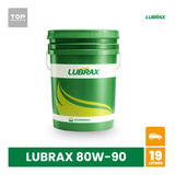 Aceite Lubrax 80w90 Gl-5 19 Lts