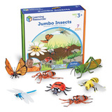 Learning Resources Insectos Jumbo - 7 Piezas, Juguetes De A.