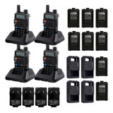 Handy Baofeng Kit X4 Handies Uv-5r 8w C/ Funda + Bate Extras