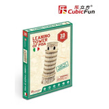 Italia Torre De Pisa Miniatura Armable Puzzle 3d 8 Piezas