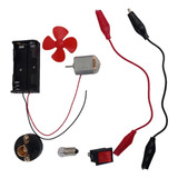 Kit Electrico Maqueta Electronica Proyectos Pack X8 Piezas 