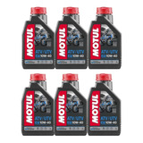 Aceite Motor A Gasolina 4tiempos Motul Atv-utv 10w40 1l 6pz