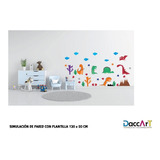Vinil Decorativo Infantil- Dinosaurios 1.20x50cm 
