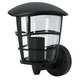 Arbotante Tipo Farol Moderno Soportado 45092 Color Negro