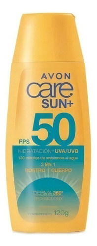 Avon Care Sun Protector Solar Para Rostro Y Cuerpo Fps 50