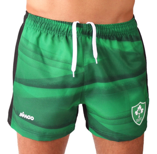 Pantalon Corto De Rugby Imago Irlanda Nuevo Reforzado