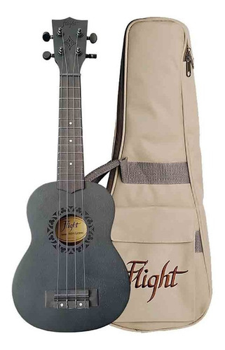 Flight Nus310 Bbd Ukulele Soprano Blackbird Con Funda