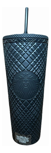 Starbucks Vaso Jeweled Negro Matte México 710ml Con Detalle