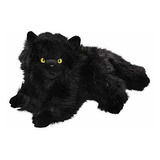 Peluche Gato Persa Negro 30cm.