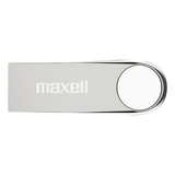 Maxell Memoria Usb Metal 32gb Puerto 3.2 Color Plateado